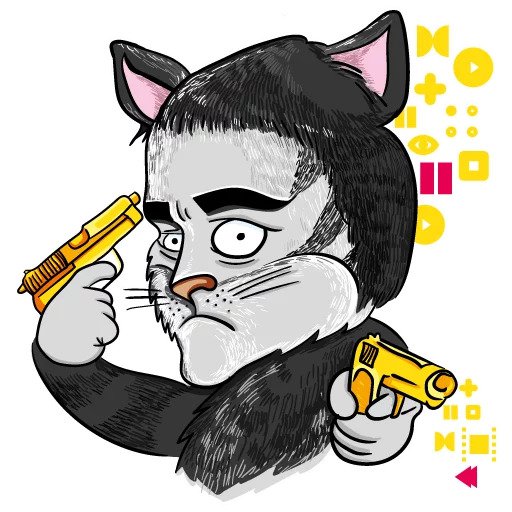 Кино-стикеры
