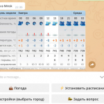 Бот погоды