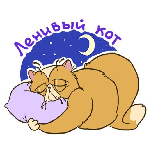 Кот ленивец
