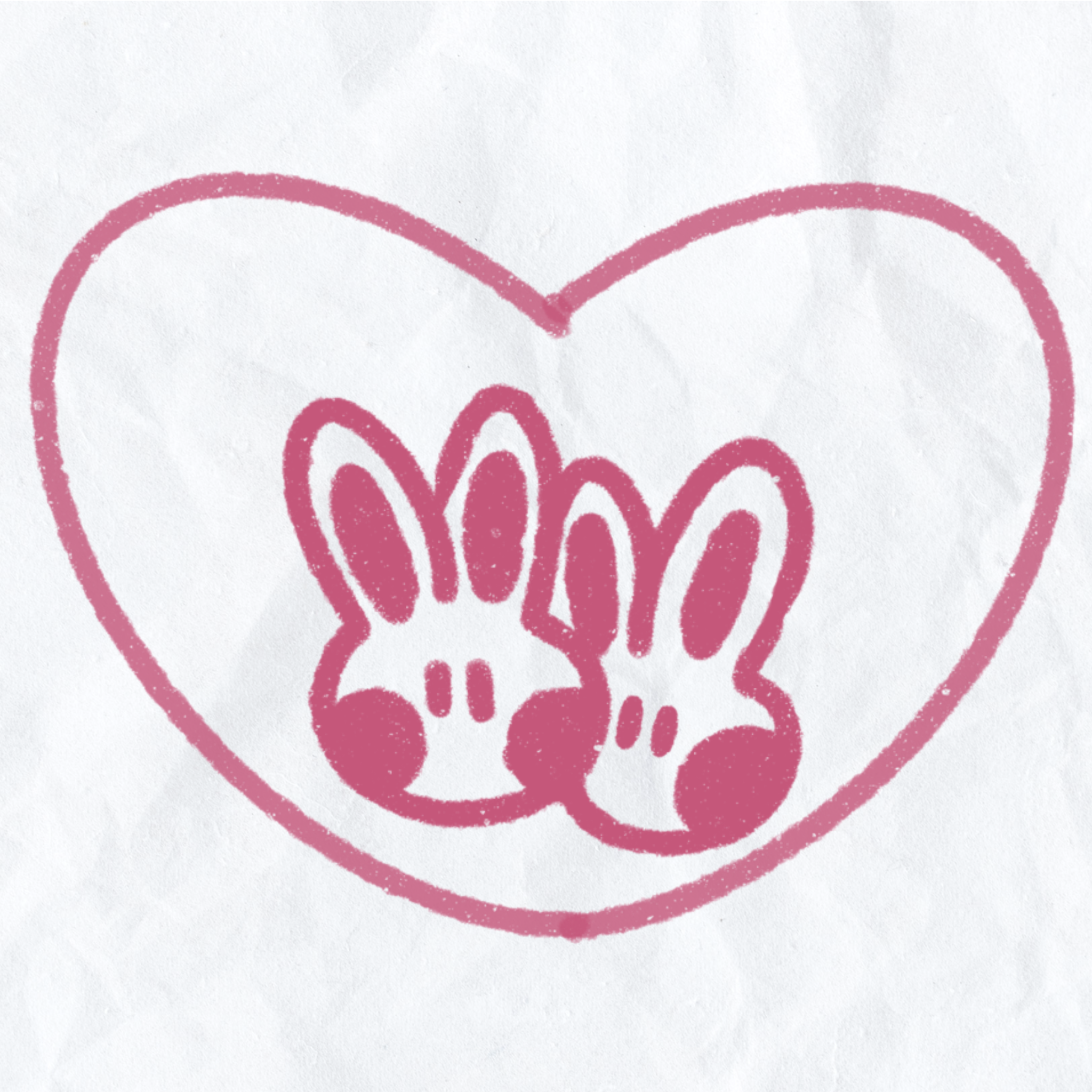 peachy bunny by @peachytatts