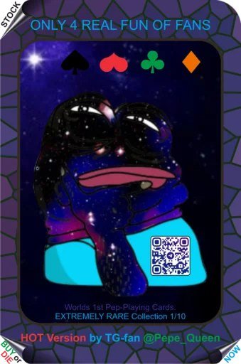 PEPE Playing cards - Игральные карты ПЕПЕ