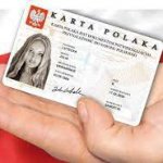 Карта Поляка и Польский язык