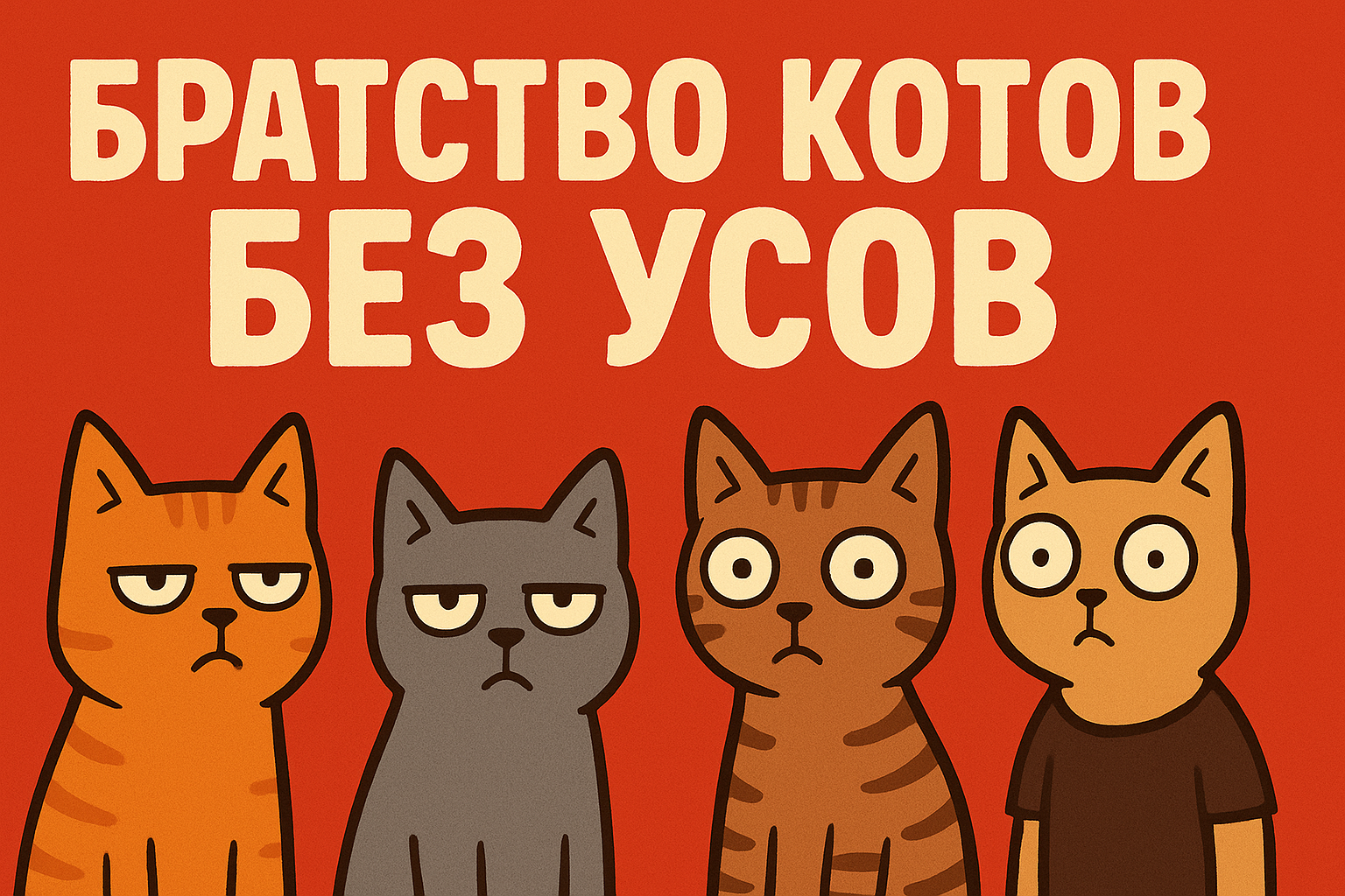 Братство котов без усов - Юмор