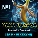 Nano Banana 2 AI фотошоп 2025. Редактор фото