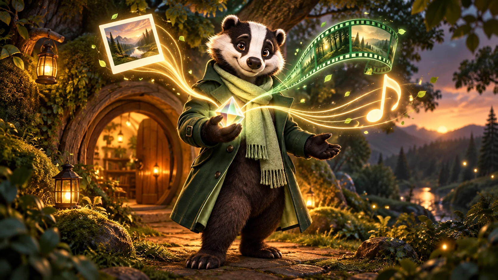 the.Badger / генерация фото, видео, аудио